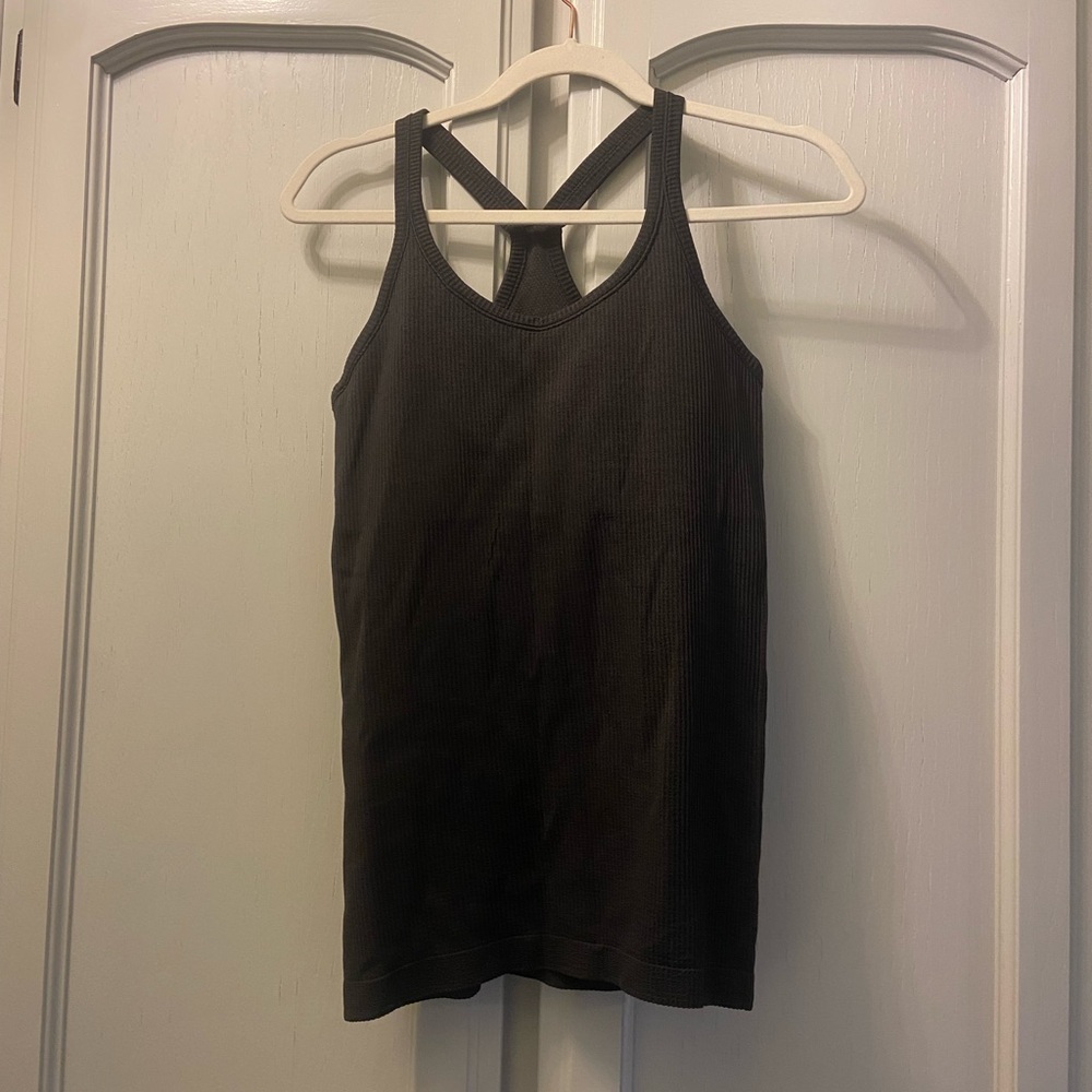 lululemon athletica Charcoal Tank Top